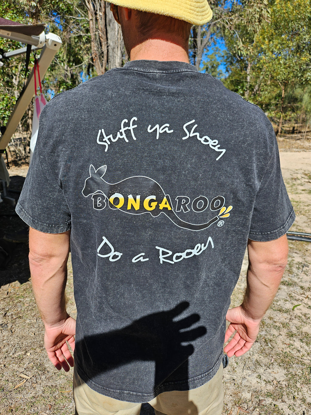 T-Shirt - Acid Wash Oversized - The Bongaroo