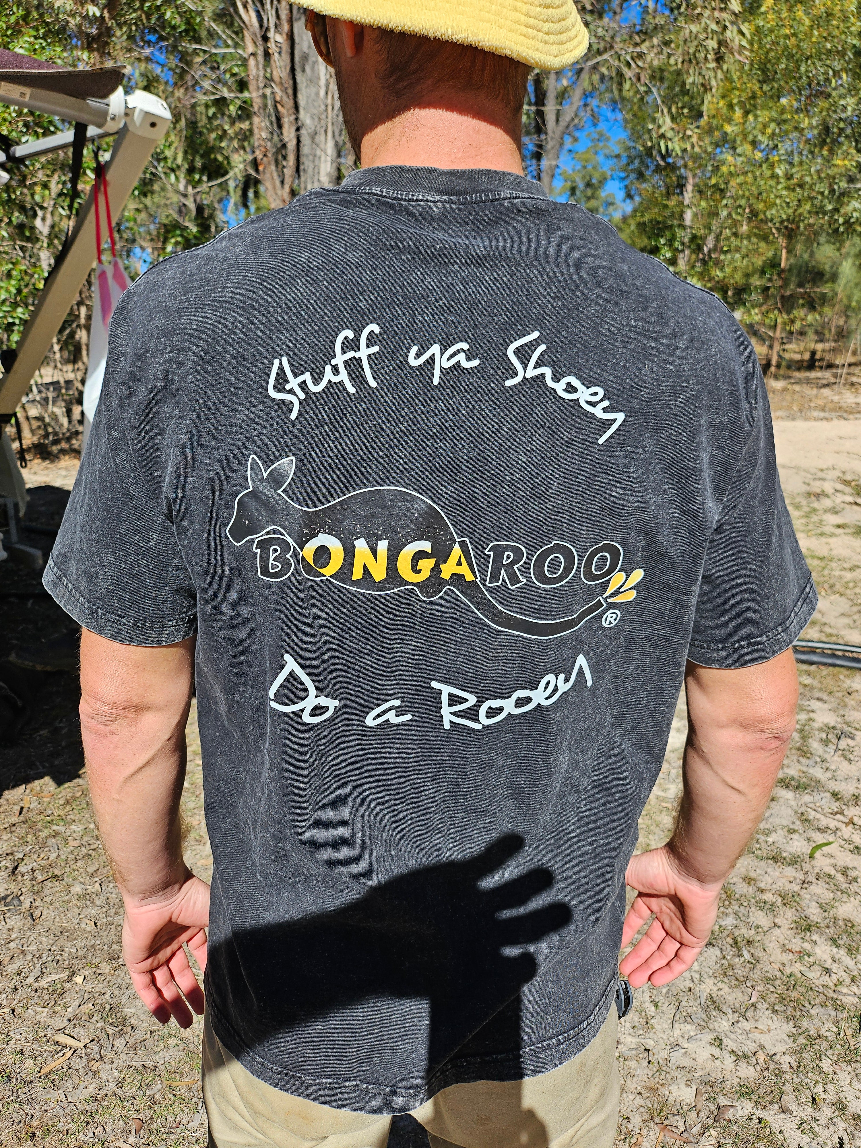 T-Shirt - Acid Wash Oversized - The Bongaroo
