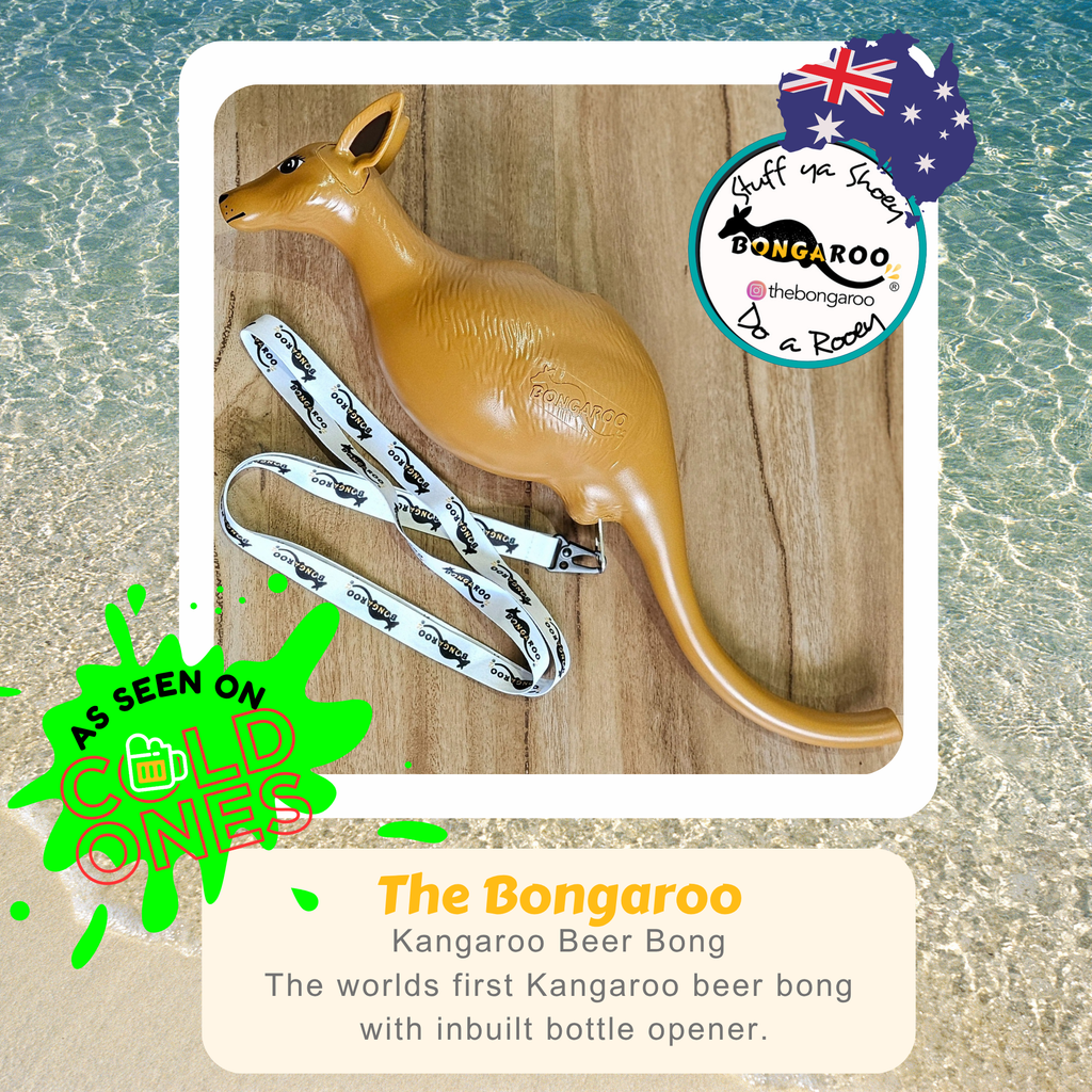 Bongaroo- Kangaroo- Beer Bong- Chug-Shotgun- Beer Drinking