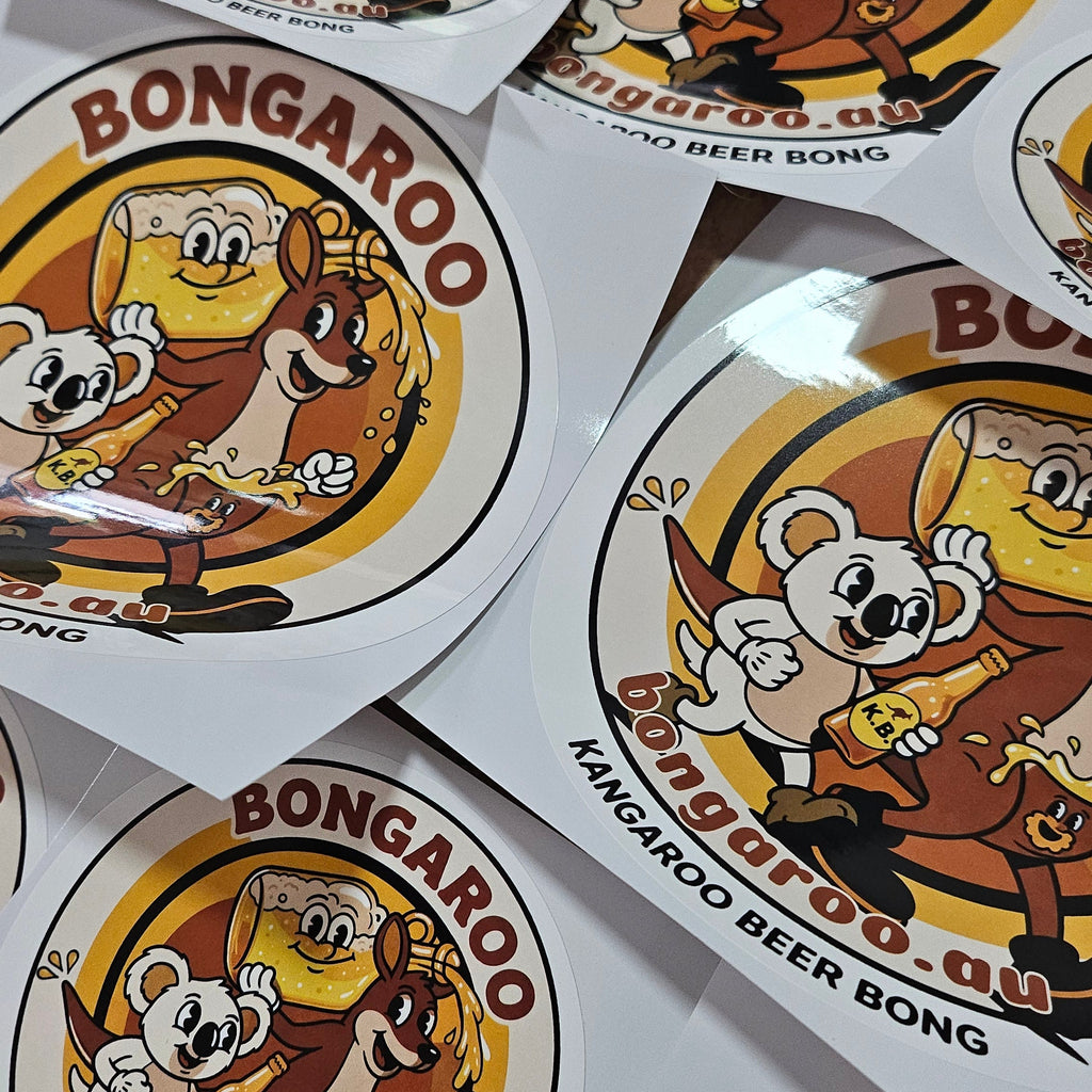 Bongaroo Sticker Retro