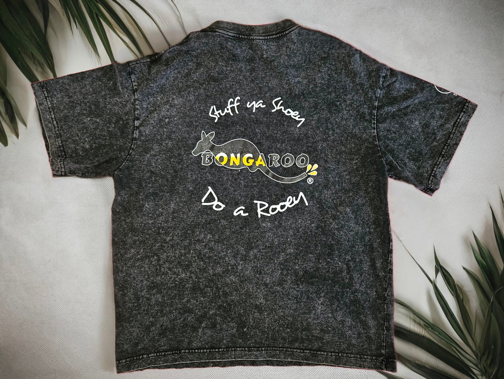 T-Shirt - Acid Wash Oversized - The Bongaroo