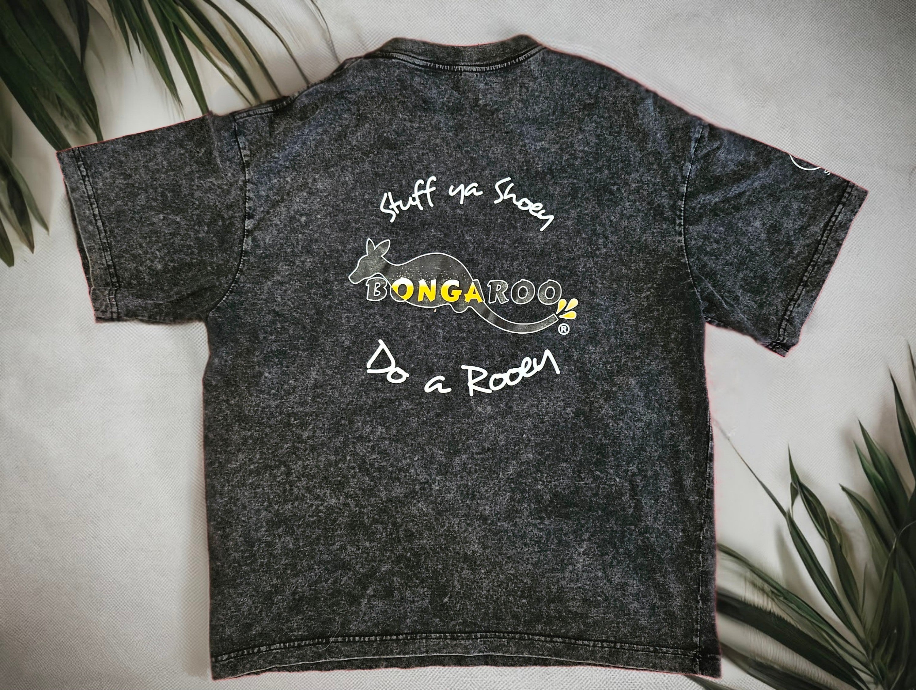 T-Shirt - Acid Wash Oversized - The Bongaroo