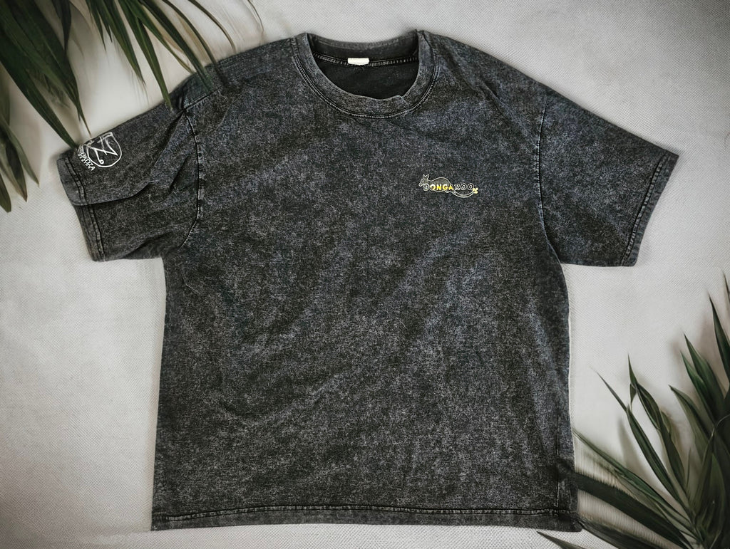 T-Shirt - Acid Wash Oversized - The Bongaroo