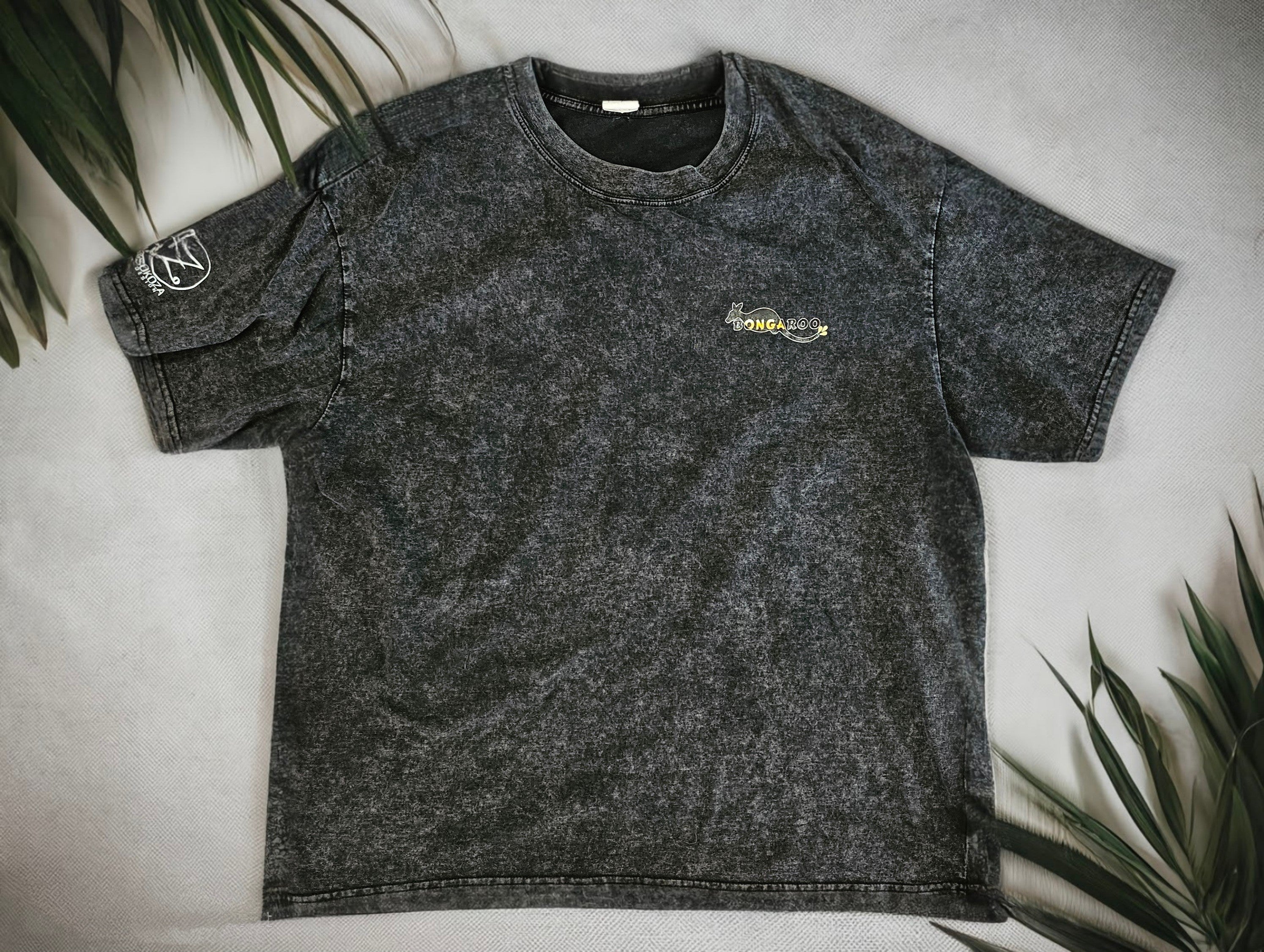 T-Shirt - Acid Wash Oversized - The Bongaroo